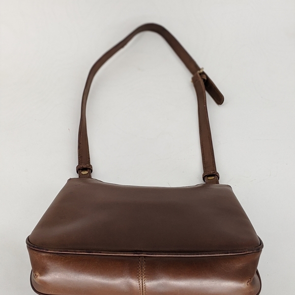 Vintage Authentic Gucci Leather Saddle Bag Size Medium Western Final Sale - Picture 5 of 6